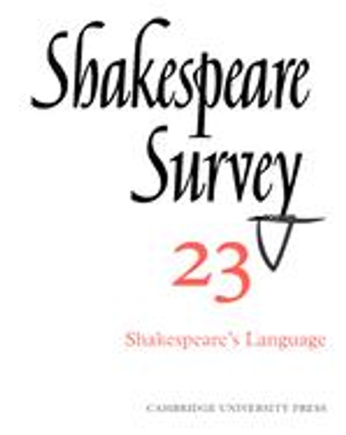 Shakespeare's Language