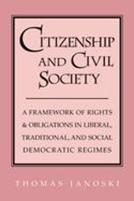 Citizenship and Civil Society | | 9780521571982