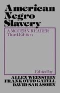 American Negro Slavery | | 9780195024708