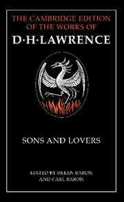 Sons and Lovers | | 9781107632288
