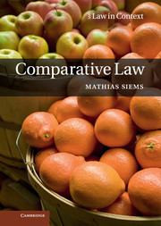 Comparative Law | | 9781107003750