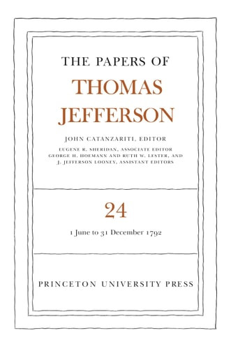 The Papers of Thomas Jefferson, Volume 24