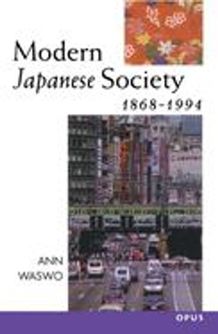 Modern Japanese Society, 1868-1994 Modern Japanese Society, 1868-1994
