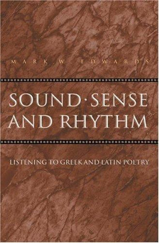 Sound, Sense, and Rhythm | | 9780691086668