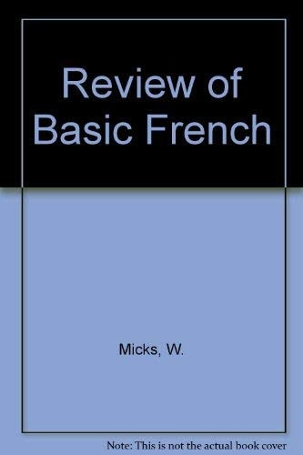 Review of Basic French