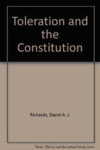 Toleration and the Constitution