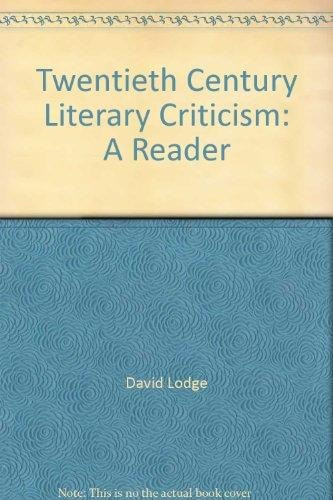 20th Century Literary Criticisms