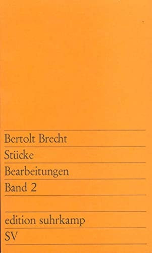 Stücke Bearbeitungen | | 9783518107898