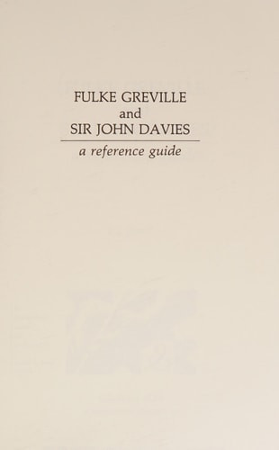 Fulke Greville and Sir John Davies