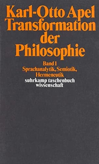 Transformation der Philosophie | | 9783518277645