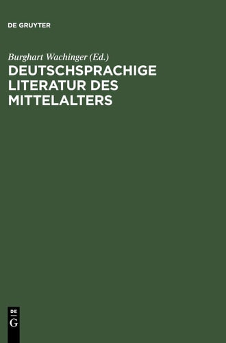 Deutschsprachige Literatur des Mittelalters
