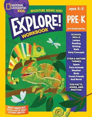 National Geographic Kids Explore! Workbook Pre-K
