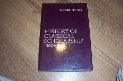 History of Classical Scholarship