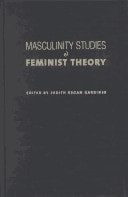 Masculinity Studies and Feminist Theory
