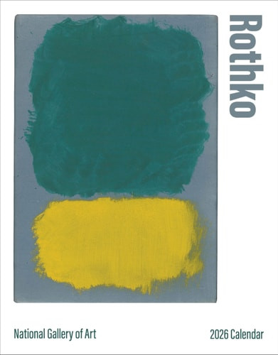Mini Wall Calendar 2026, Rothko Art, 12 Months, Grid Design Featuring 12 Artworks