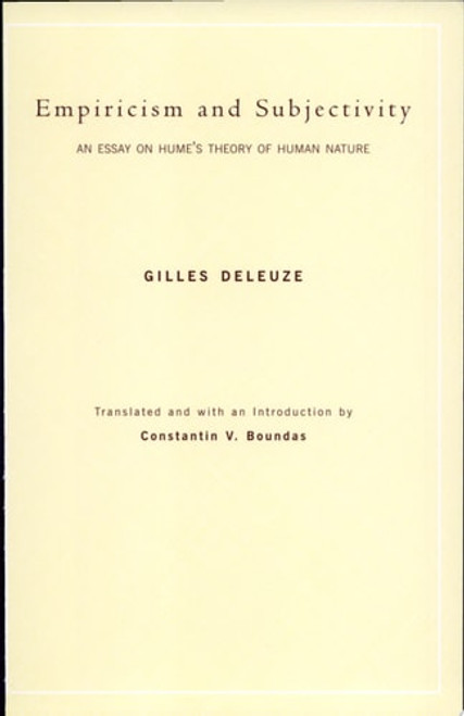 Empiricism and Subjectivity | | 9780231068130