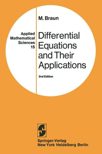 Differential Equations and Their Applications | | 9780387902661