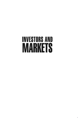 Investors and Markets