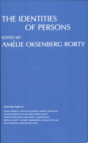 The Identities of Persons