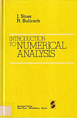 Introduction to Numerical Analysis | | 9783540904205