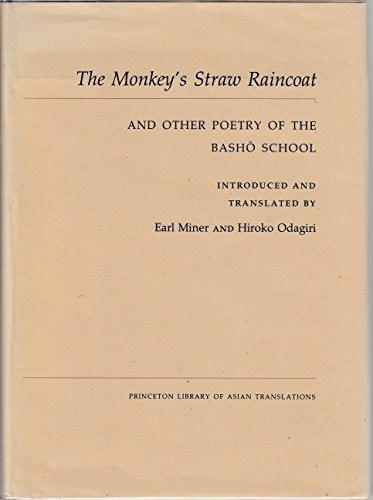 The Monkey's Straw Raincoat and Other Poetry of the Basho School