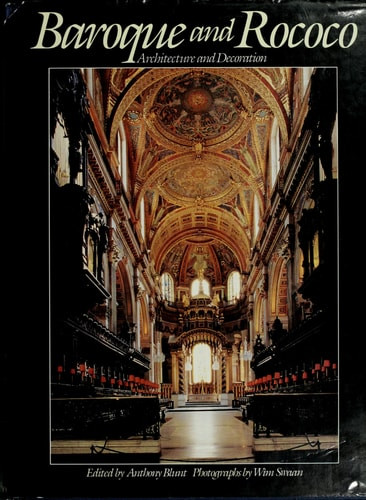Baroque and Rococo Architecture and Decoration