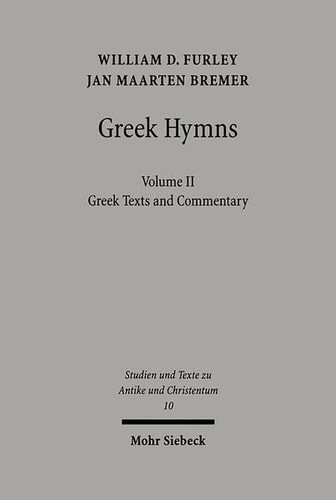 Greek Hymns | | 9783161475542