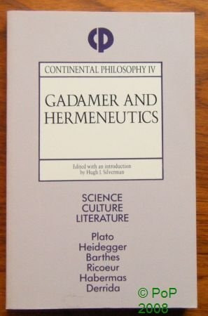 Gadamer and Hermeneutics
