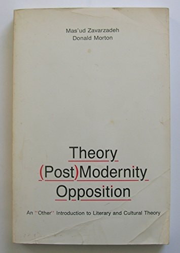 Theory, (Post)Modernity, Opposition: An Other Introduction To Literary and Cultural Theory