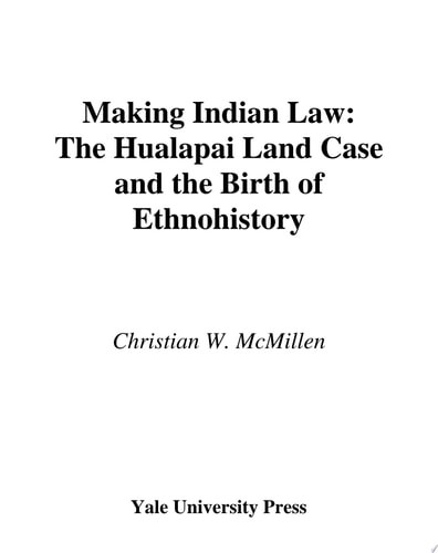 Making Indian Law