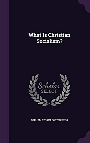 What Is Christian Socialism?