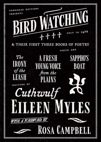 Bird Watching and Their First Three Books of Poetry