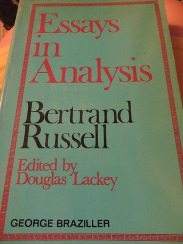 Essays in Analysis