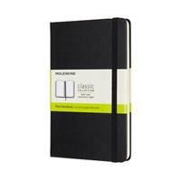 Moleskine Notebook, Medium, Plain, Black, Hard Cover (4.5 X 7)