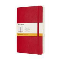 Moleskine Notebook, Expanded, Large, Ruled, Scarlet Red, Soft Cover (5 X 8.25)