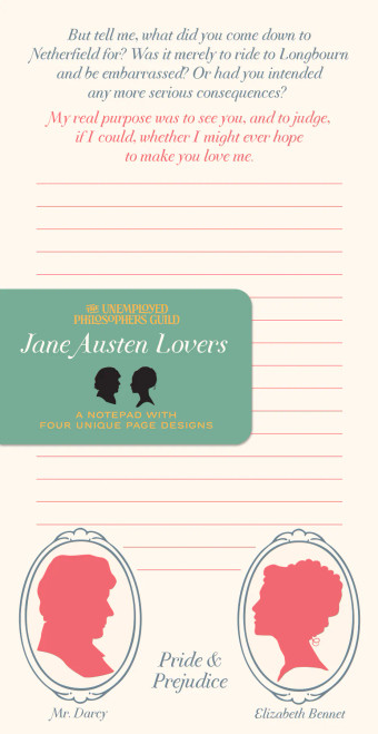 Jane Austen Lover's Notepad