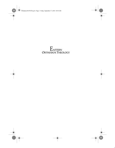 Eastern Orthodox Christianity: A Western Perspective