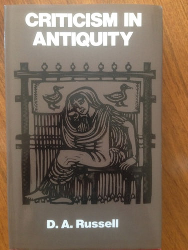 Criticism in Antiquity