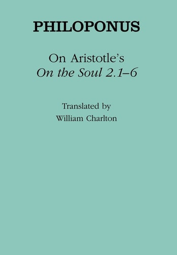 On Aristotle's on the Soul 2.1-6