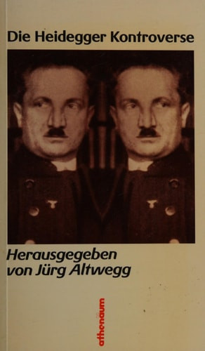 Die Heidegger-Kontroverse Gesamttitel: Athenaeum-Taschenbuecher; Bd. 114