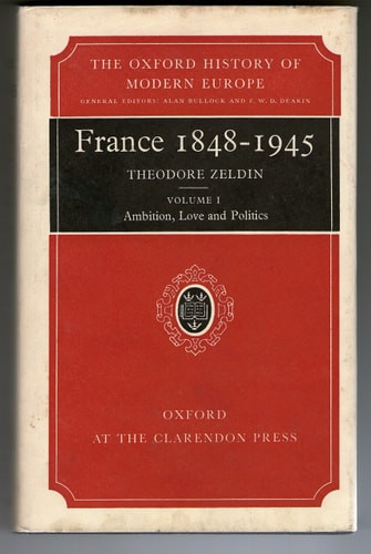 A History of French Passions 1848-1945