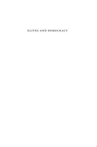 Elites and Democracy