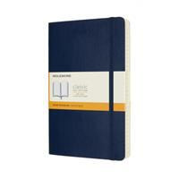 Moleskine Notebook, Expanded, Large, Ruled, Sapphire Blue, Soft Cover (5 X 8.25)