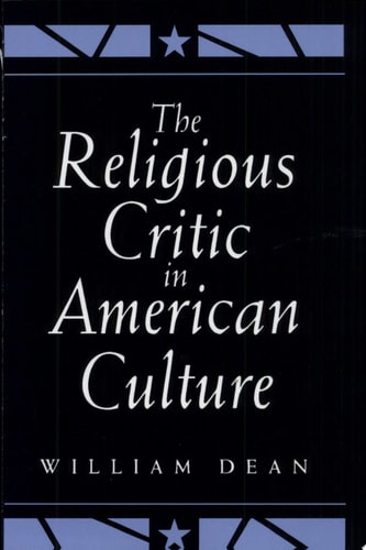 The Religious Critic in American Culture