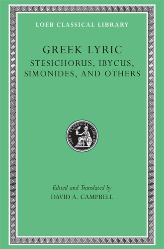 Greek Lyric, Volume III