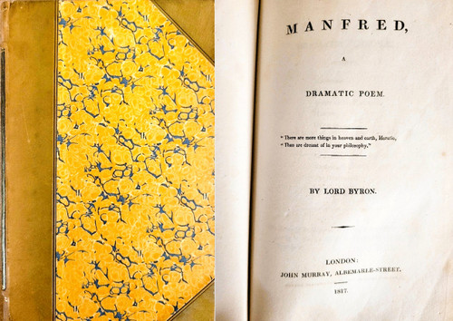 Manfred: A Dramatic Poem