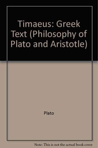 The Timaeus of Plato