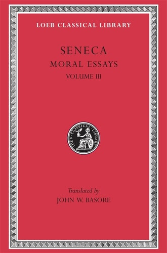 Moral Essays, Volume III