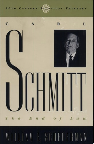 Carl Schmitt | | 9780847694181