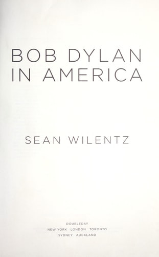 Bob Dylan in America | | 9780385529884